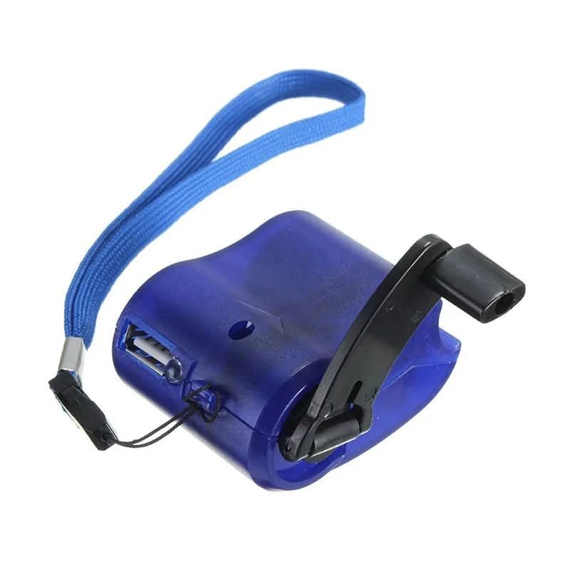 Handkurbel-Notladegerät mit USB und LED für Outdoor-Abenteuer 15