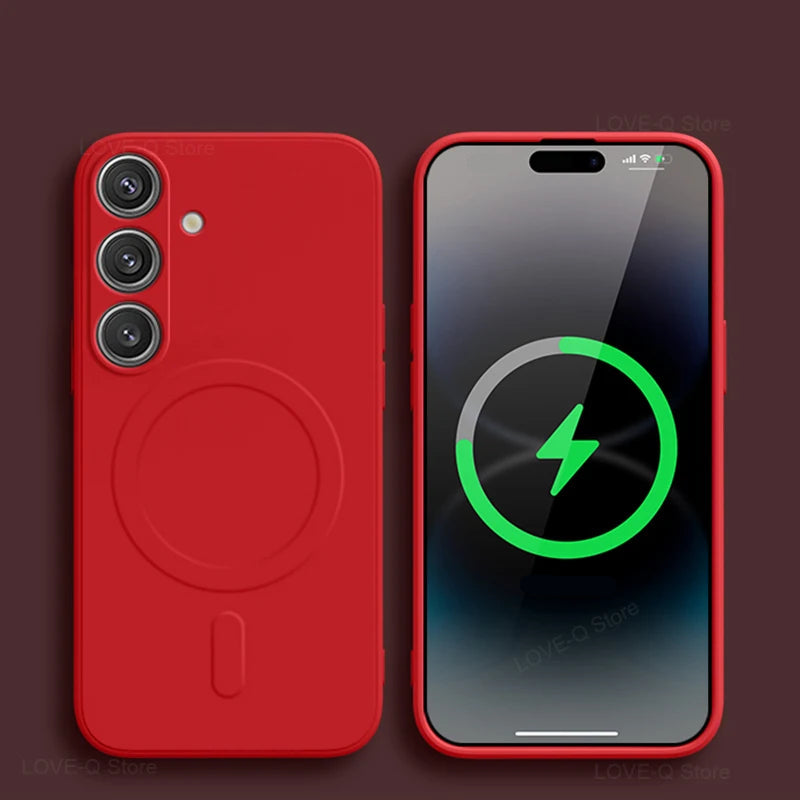 Handyhülle für Samsung Galaxy S24/S23 Ultra Plus mit Magnetfunktion und Schutz vor Kratzern und Stößen 10