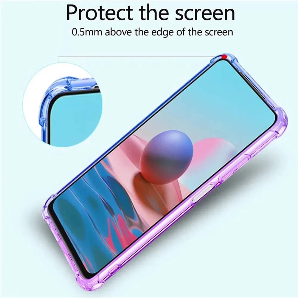 Handyhülle für Samsung S25 FE mit klarem Farbverlauf 3