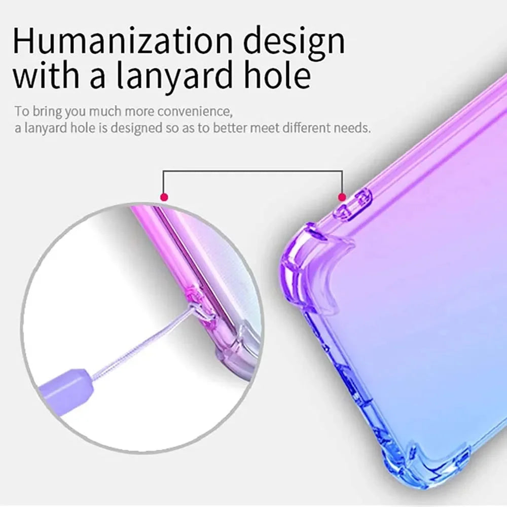 Handyhülle für Samsung S25 FE mit klarem Farbverlauf 4