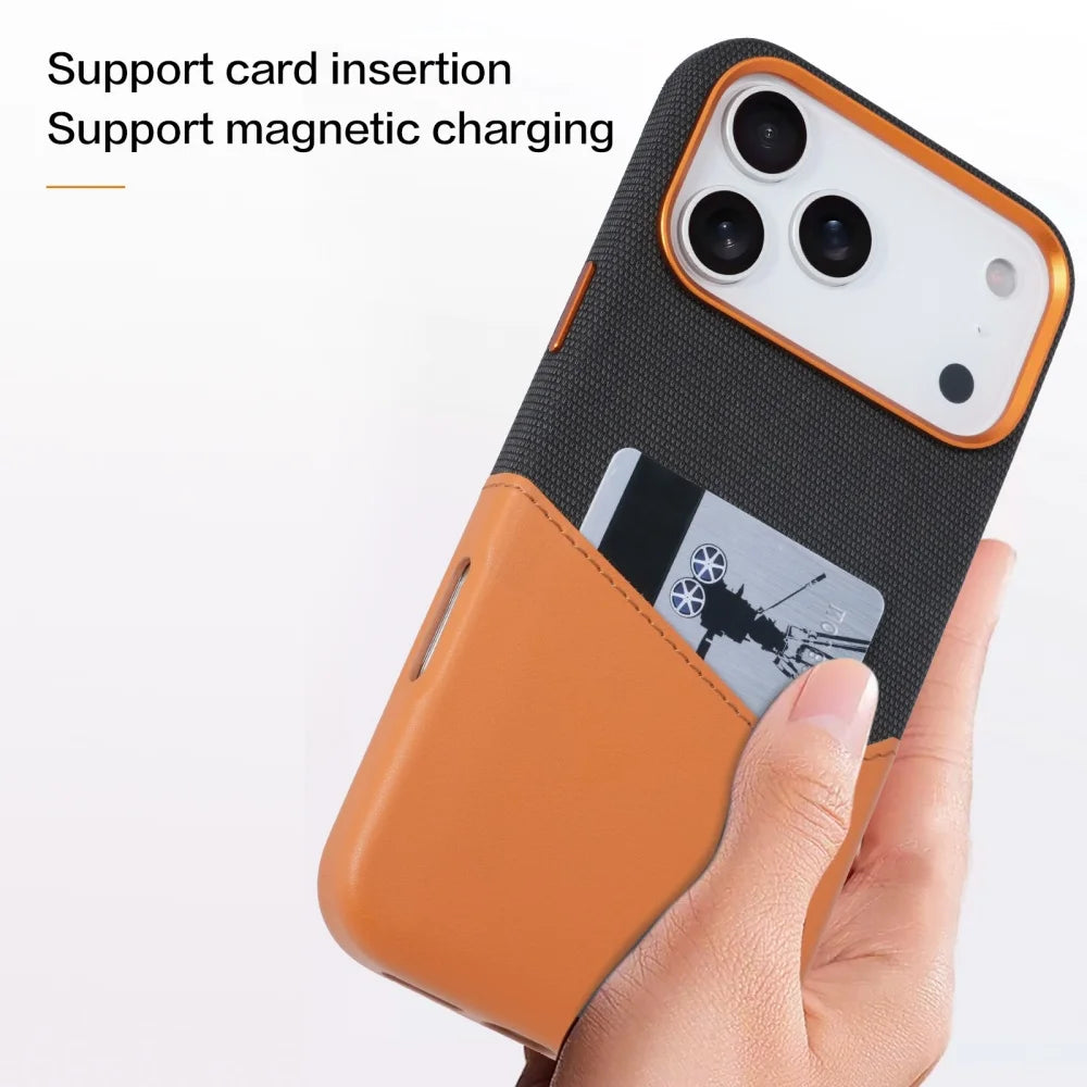 Handyhülle für iPhone 17 Pro Max mit Magnetverschluss und Kartenfach 3