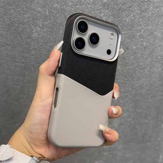 Handyhülle für iPhone 17 Pro Max mit Magnetverschluss und Kartenfach 6