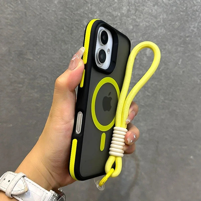 Handyhülle mit Lanyard für iPhone Pro Max Modernes Design 9