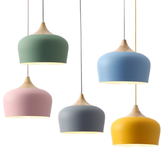 Hängelampe Pastel Dome Minimalistisch für Esszimmer und Wohnzimmer 1