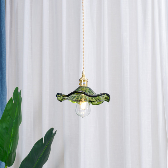 Hängelampe Pendelleuchte Hibiskusblume für Esszimmer und Wohnzimmer 3