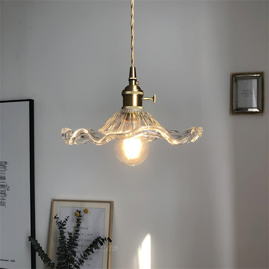 Hängelampe Pendelleuchte Hibiskusblume für Esszimmer und Wohnzimmer 7