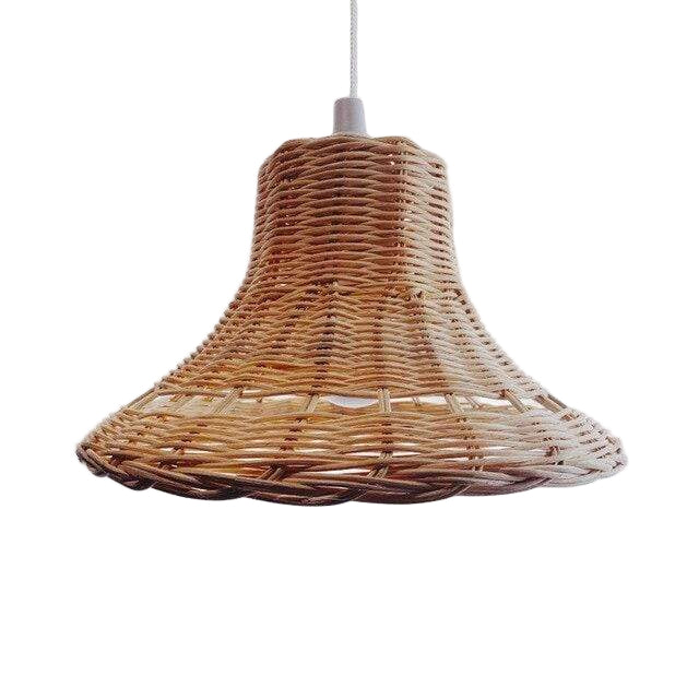 Hängelampe Pendelleuchte für Esszimmer und Wohnzimmer, Handgewebte Hängeleuchte im Boho-Stil 4