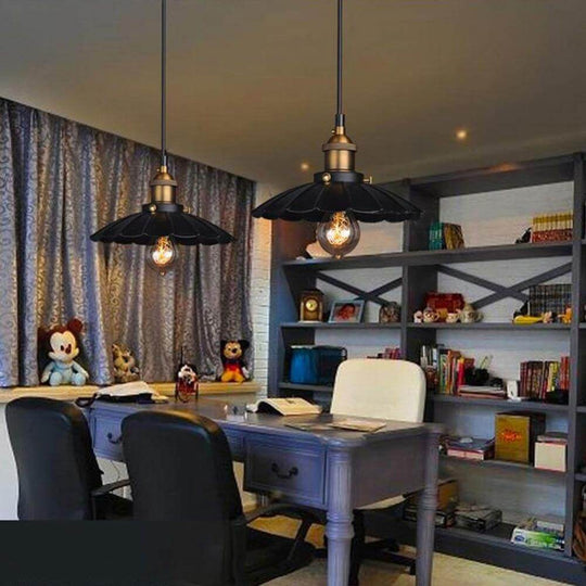 Hängelampe Vintage-Loft-Stil für Wohnräume, Tropfenform, Ideal für Esstisch und Wohnzimmer 3
