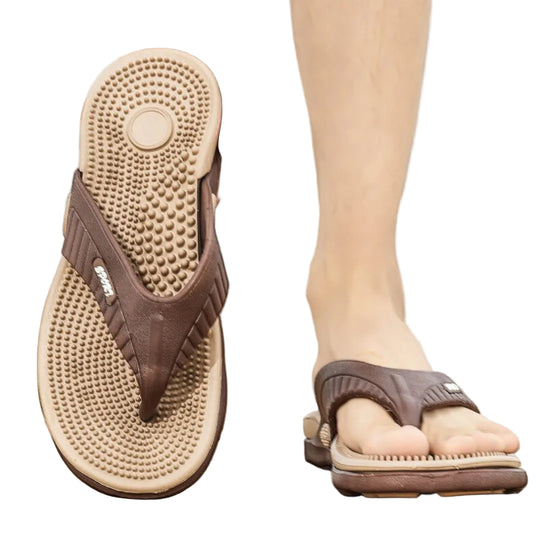 Hausschuhe Herren Damen Sportlich Mit Rutschfester Sohle Und Flexiblem Riemen 7
