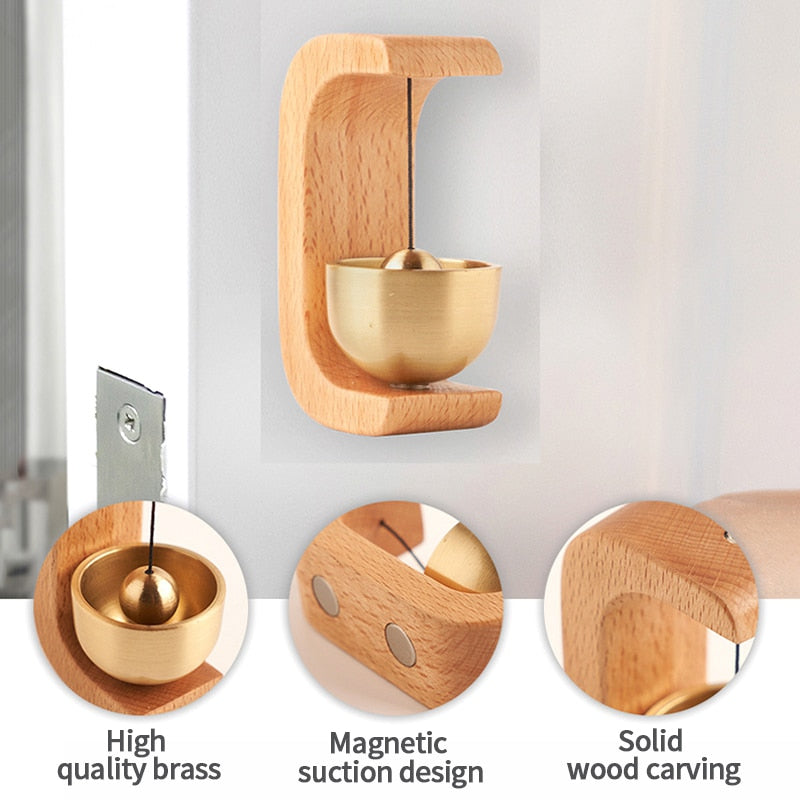 Haustürklingel Kreativ Holz Design Waldlied für Einladende Eingangsbereiche 3
