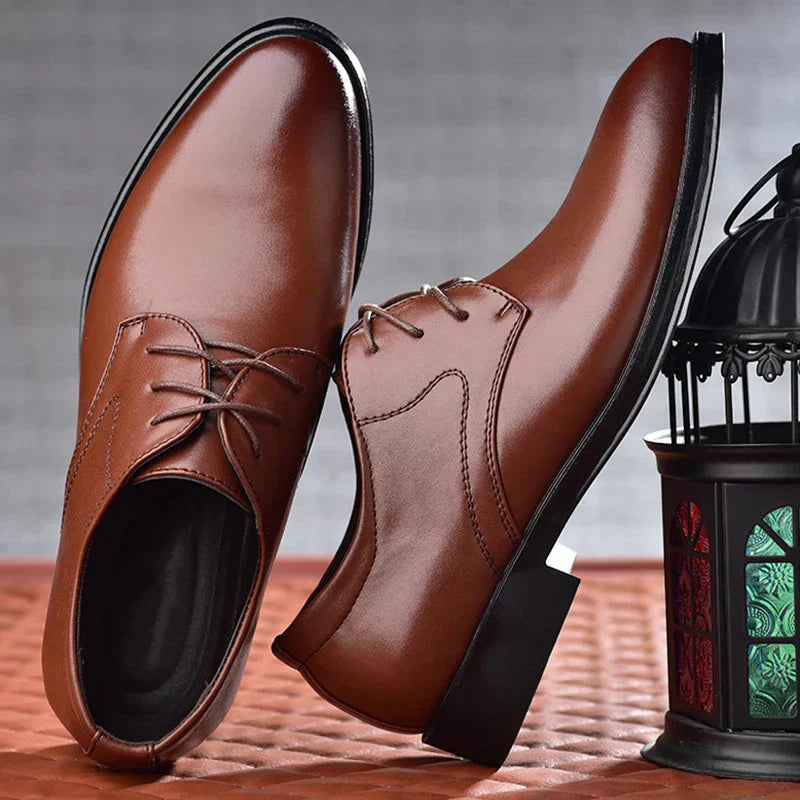 Herren Schuhe Klassische Oxfords Hochwertiges Leder 5