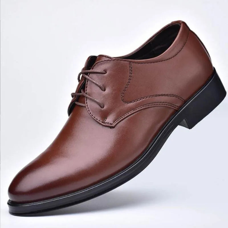 Herren Schuhe Klassische Oxfords Hochwertiges Leder 4