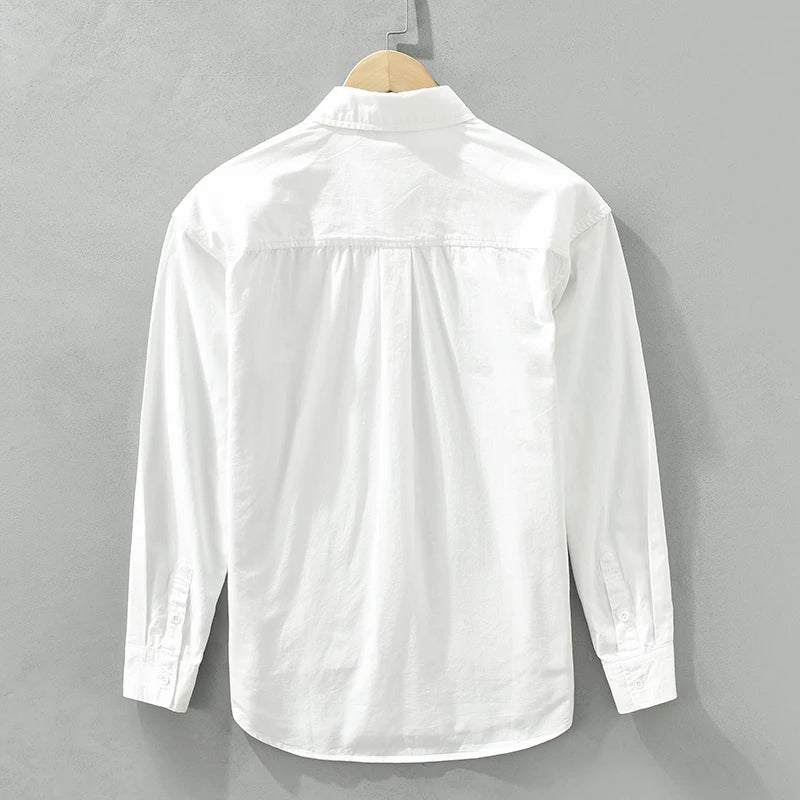 Herrenhemd Patchwork Stil Baumwolle Atmungsaktiv für Sommer und Freizeit 3