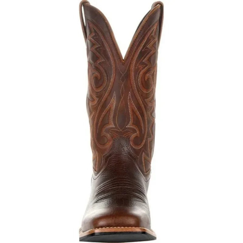 Herren-Cowboystiefel aus Kunstleder 7