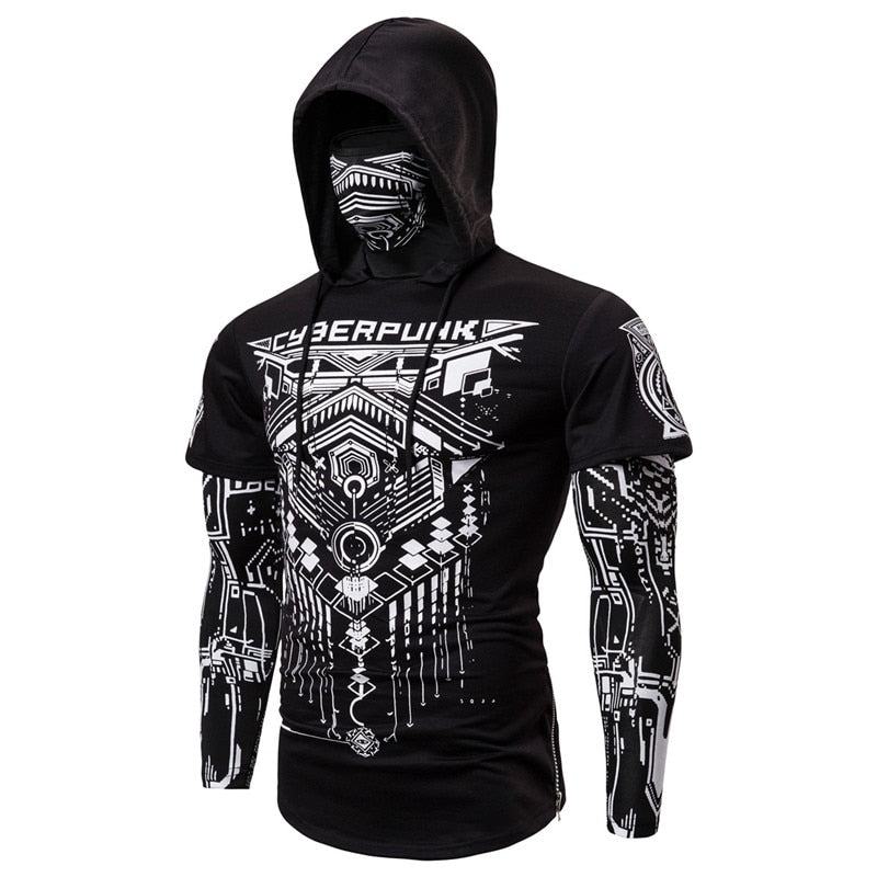 Herren Totenkopfmaske Hoodies