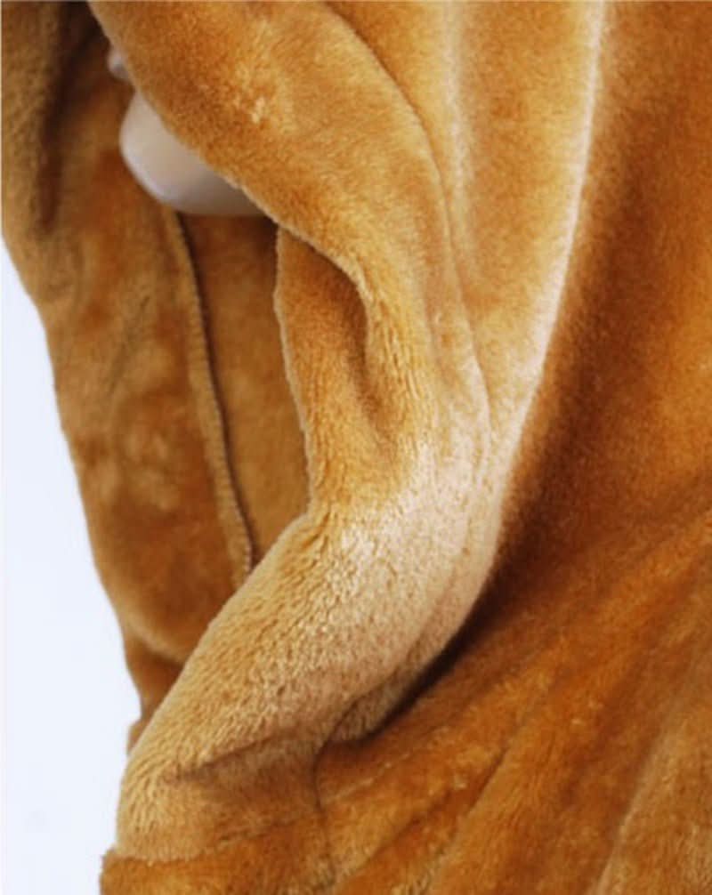 Herren Bademantel Flanell Komfortabel 5