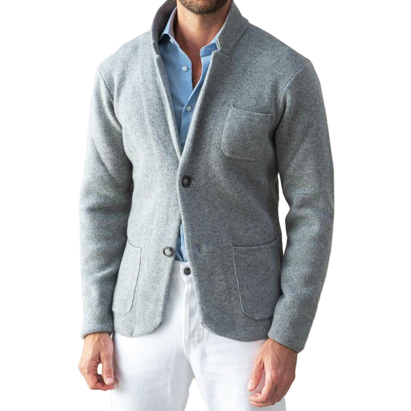 Herren Cardigan Vintage Stil 0