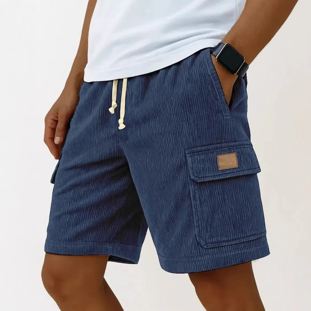 Herren Cargo Bermuda Shorts im Retro-Stil 10