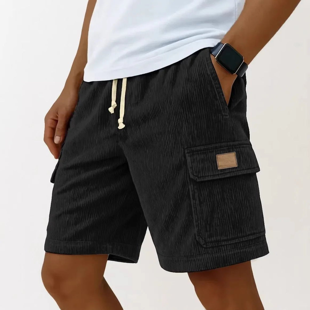 Herren Cargo Bermuda Shorts im Retro-Stil 11