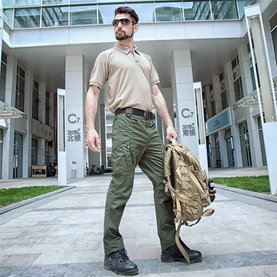 Herren Cargohose für Outdoor-Abenteuer mit Praktischen Taschen 1