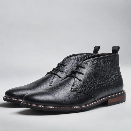 Herren Chukka Boots Echtes Leder Komfortabel Elegantes Design 1