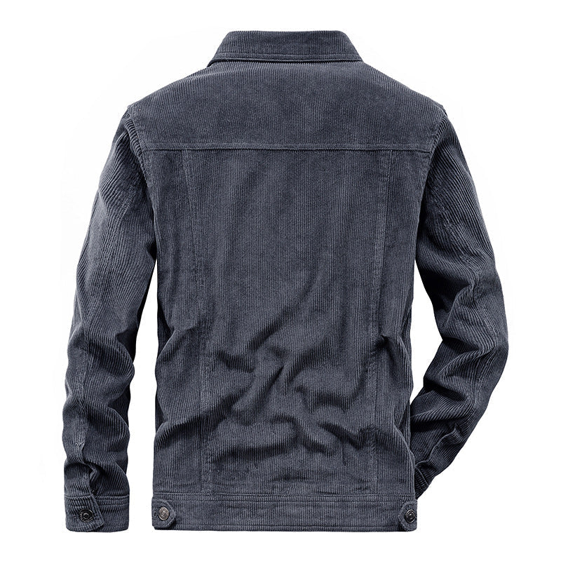 Herren Cordjacke Casual Stil 2
