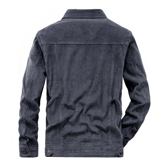 Herren Cordjacke Casual Stil 2
