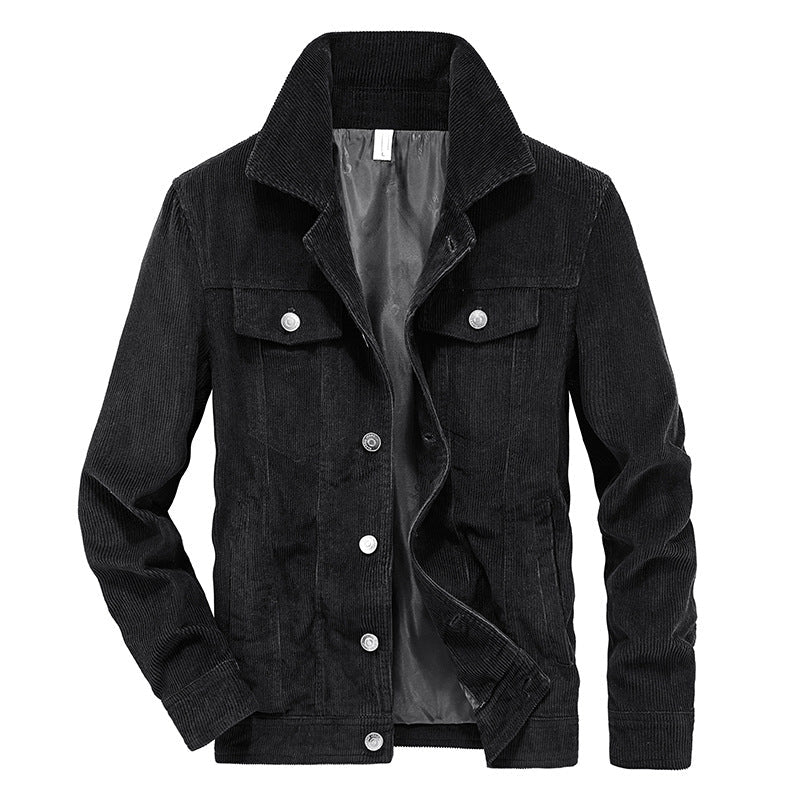 Herren Cordjacke Casual Stil 3
