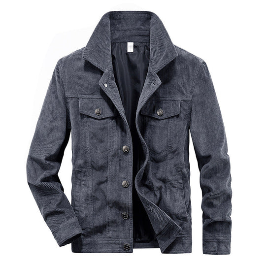 Herren Cordjacke Casual Stil 4