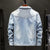 Herren Denim Jacke mit Fleece Innenfutter 1