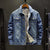 Herren Denim Jacke mit Fleece Innenfutter 2