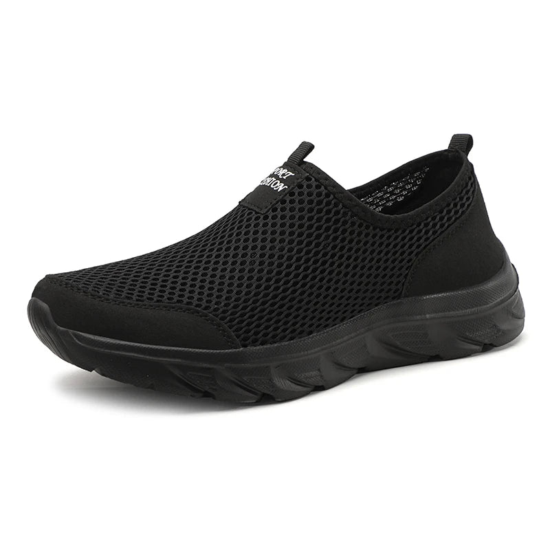 Herren Freizeit Schuhe Atmungsaktiv Slip-On Sneakers 6