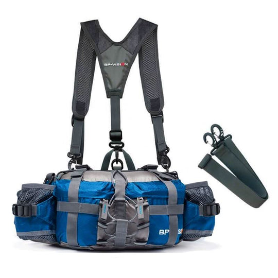 Herren Gürteltasche Bauchtasche für Outdoor-Aktivitäten mit Praktischer Aufbewahrung 11