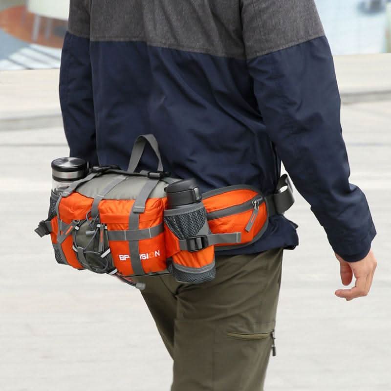 Herren Gürteltasche Bauchtasche für Outdoor-Aktivitäten mit Praktischer Aufbewahrung 2