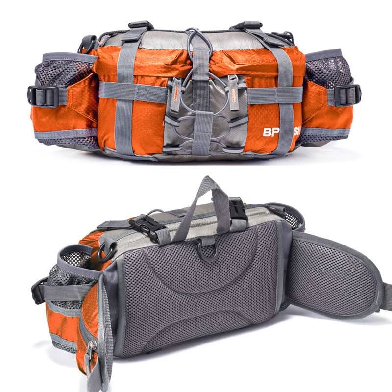 Herren Gürteltasche Bauchtasche für Outdoor-Aktivitäten mit Praktischer Aufbewahrung 5