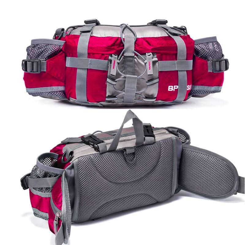 Herren Gürteltasche Bauchtasche für Outdoor-Aktivitäten mit Praktischer Aufbewahrung 7