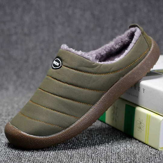 Herren Hausschuhe Komfortabel mit warmer Fütterung und flexiblem Design 3