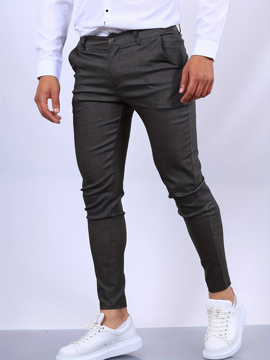 Herren Hosen Slim Fit Modernes Design Vielseitig Kombinierbar 5