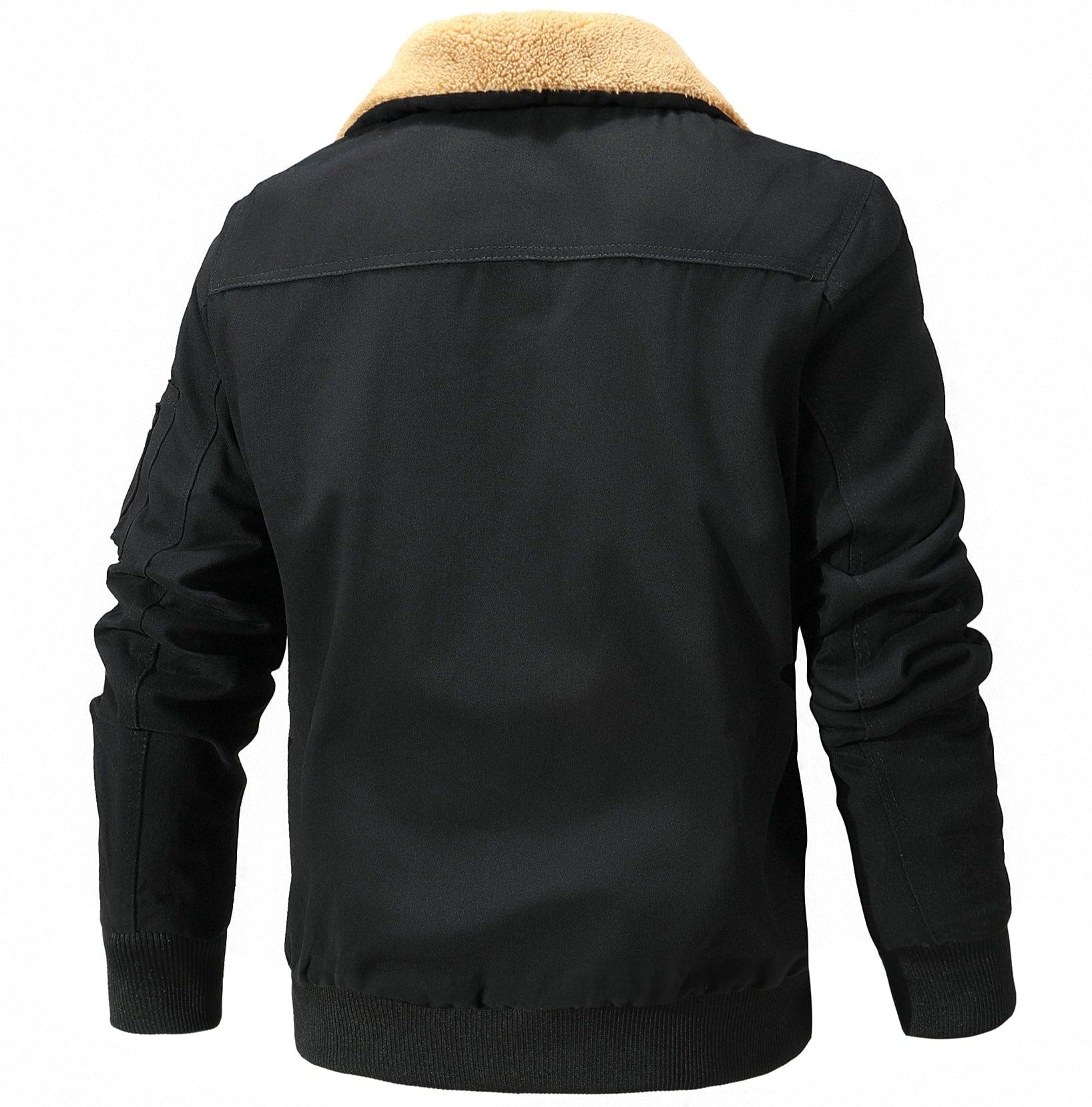 Herren Jacke Funktional mit Fleece-Futter und Taschen 4