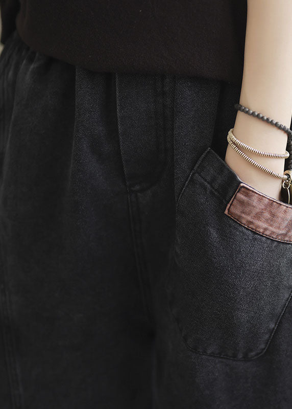 Herren Jeanshose Mit Elastischem Bund Und Praktischen Taschen, Moderner Stil 4
