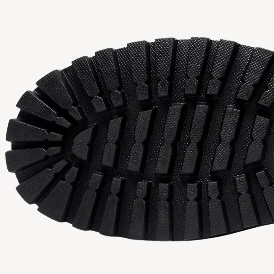 Herren Kampfstiefel mit Klobiger Sohle für Outdoor und Freizeit 4