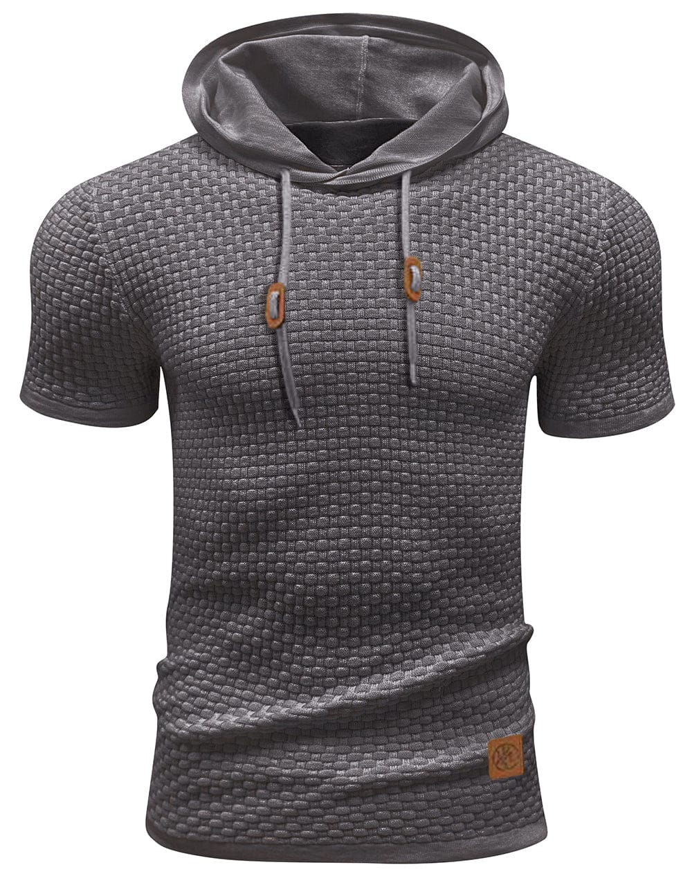 Herren Kurzarm Hoodie Modernes Design Leichtes Material 2