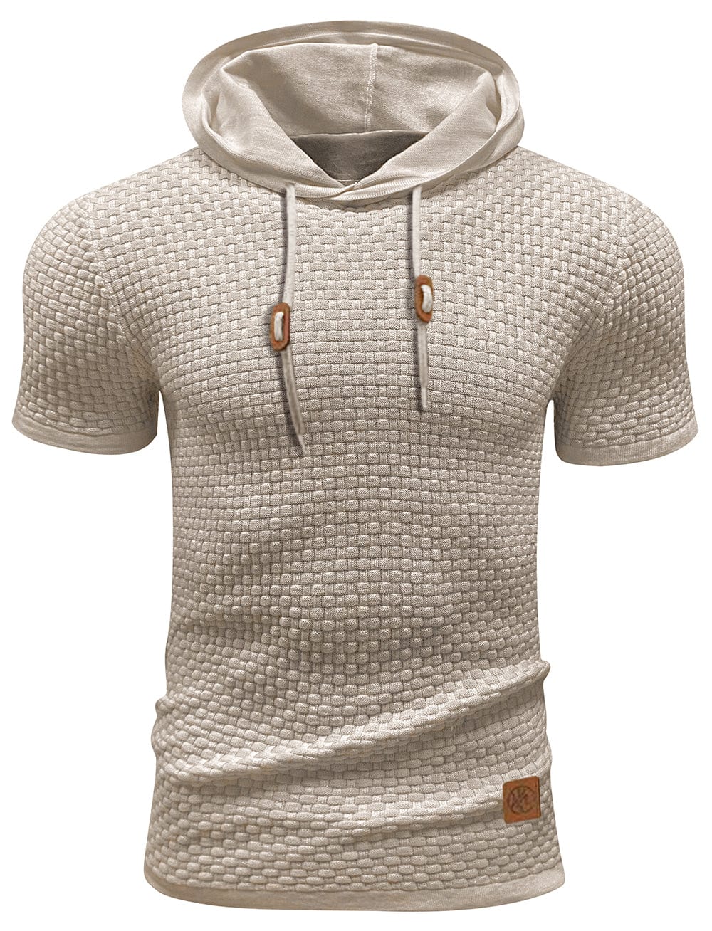 Herren Kurzarm Hoodie Modernes Design Leichtes Material 3