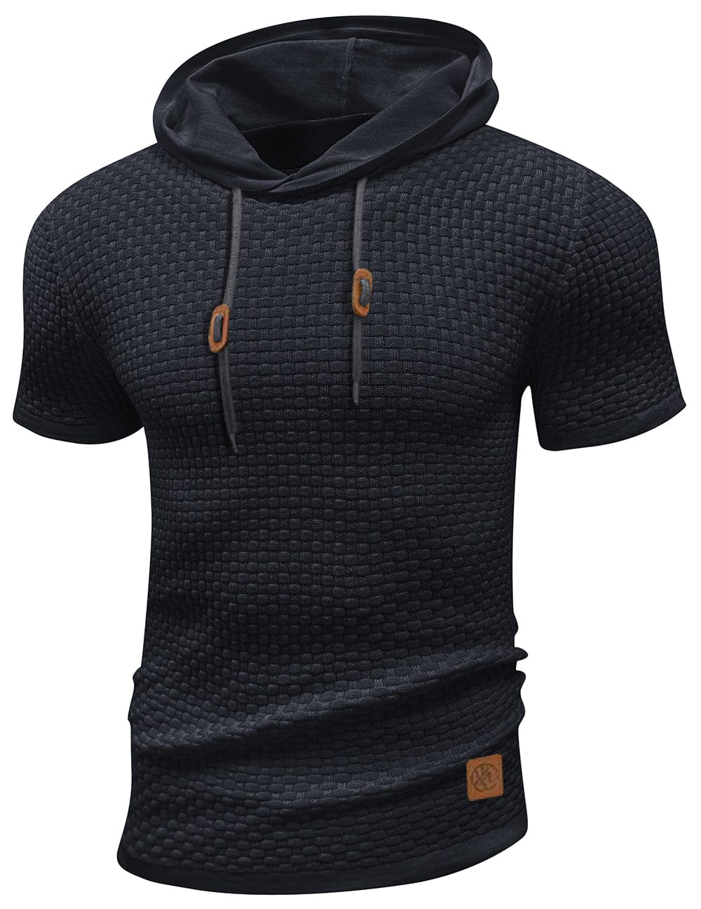 Herren Kurzarm Hoodie Modernes Design Leichtes Material 8