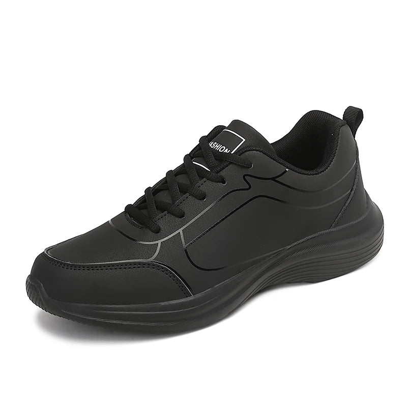 Herren Laufschuhe Atmungsaktiv Winter Sneakers mit Rutschfester Sohle und Weichem Innenfutter 7