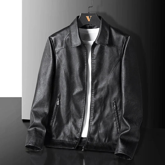 Herren Lederjacke Enforcer Premium 0