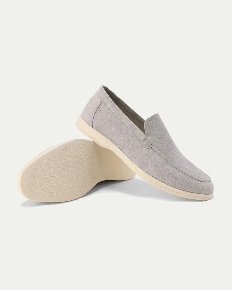 Herren Loafers Bequeme Slip-On Wildleder Schuhe 7