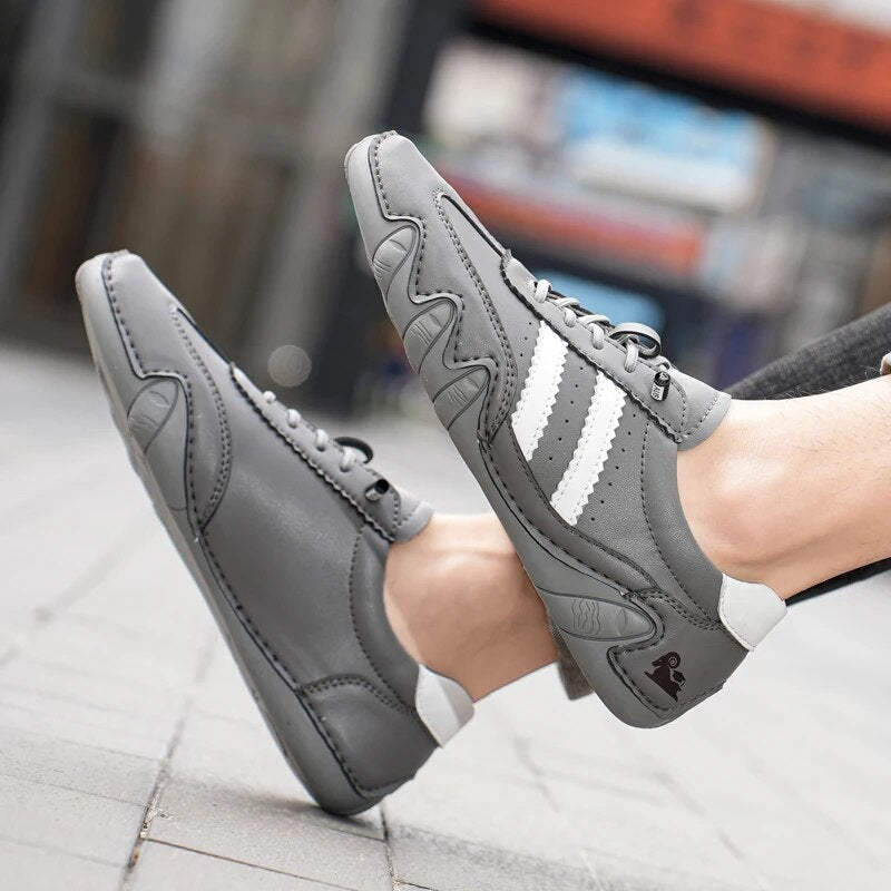 Herren Mokassins aus echtem Leder mit komfortablem Fußbett 6