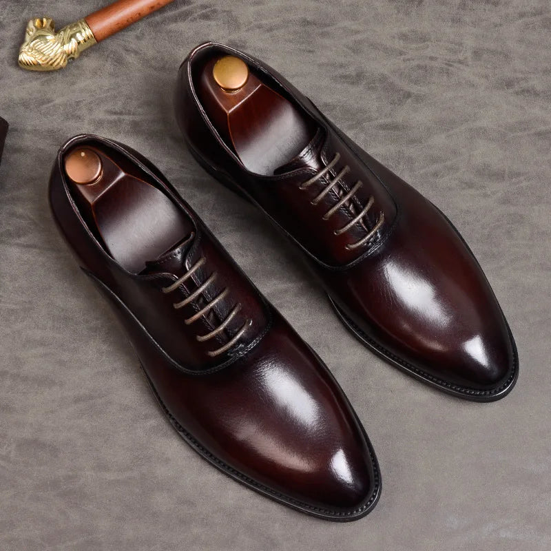Herren Oxford Schuhe Klassisch 2