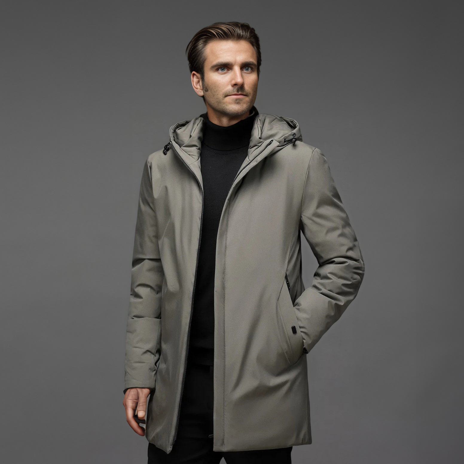 Herren Parka Mantel für kalte Tage 1